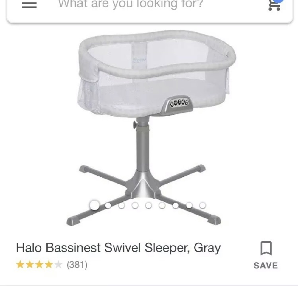 Halo swivel Bassinet 2015